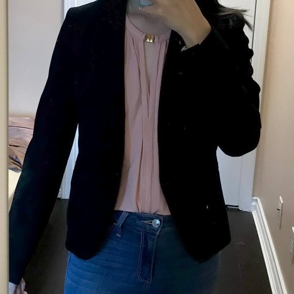 H&M Fitted Black Blazer - Picture 2 of 2